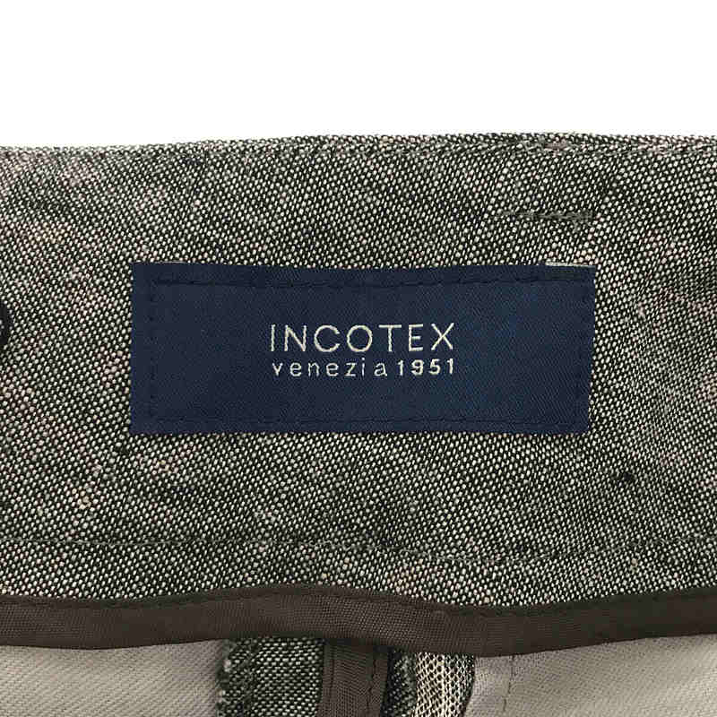 INCOTEX / インコテックス | ストレートスラックス | 40 | グレー | レディース