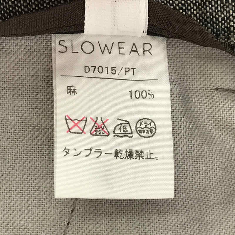 INCOTEX / インコテックス | ストレートスラックス | 40 | グレー | レディース