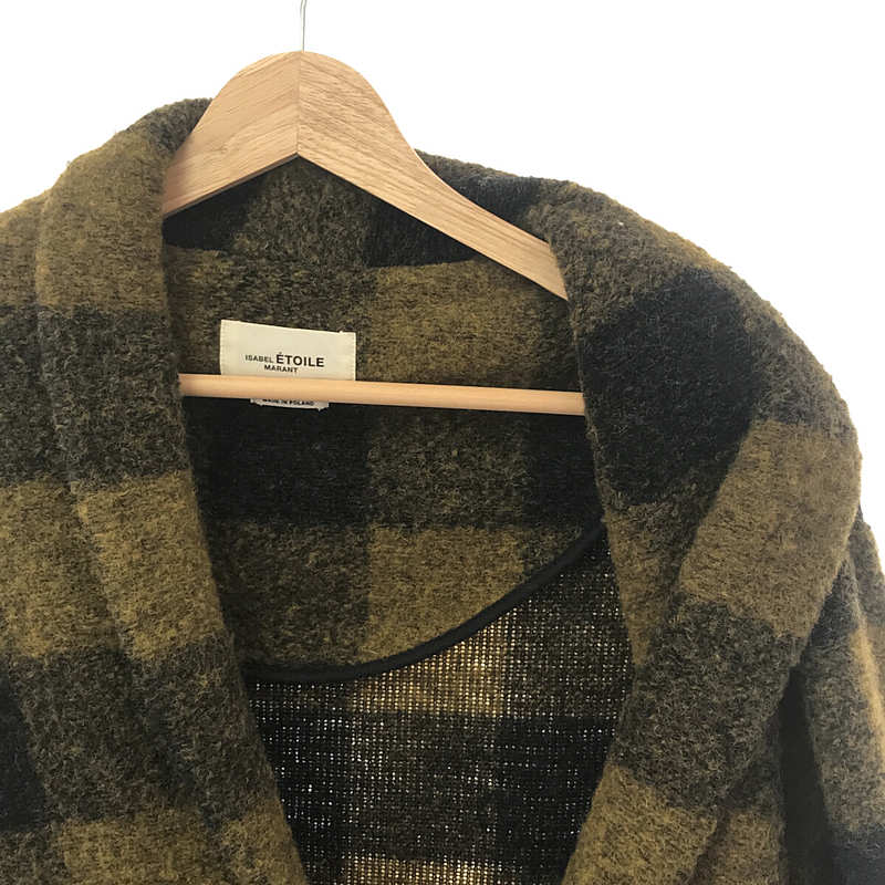 敏感な方はご遠慮くださいisabel marant Étoile イザベルマラン チェックコート