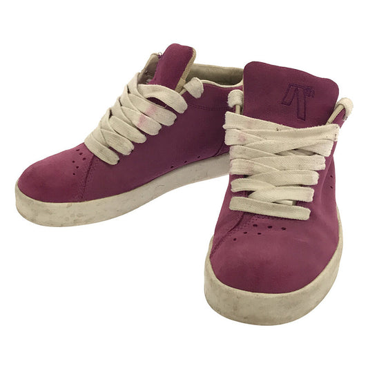 AREth / Earth | II Two Suede Mid-Cut Sneakers | 24 | Purple | Men's