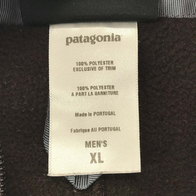 【美品】 Patagonia / パタゴニア | Synchilla Snap Zip Jacket オーバーサイズ シンチラ スナップ フルジップ フリース ジャケット | XL | ダークブラウン | メンズ