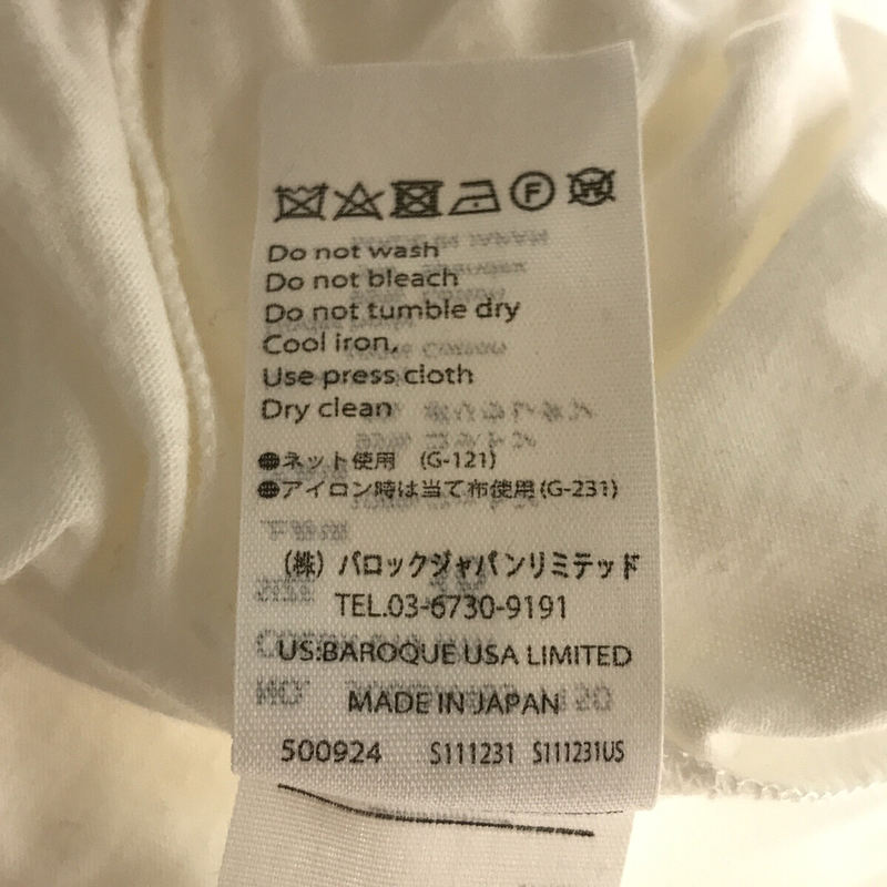 【美品】  ENFOLD / エンフォルド | 2020AW | ソフト 天竺 タック ドレープ ドレス ロング ワンピース | 36 | ホワイト | レディース
