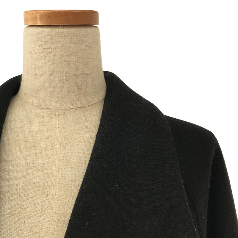 my beautiful landlet / マイビューティフルランドレット | 2022AW | RECYCLED MELANGE WOOL  KNIT LONG COAT リサイクル メランジ ウール ニット ロング コート | 1 |