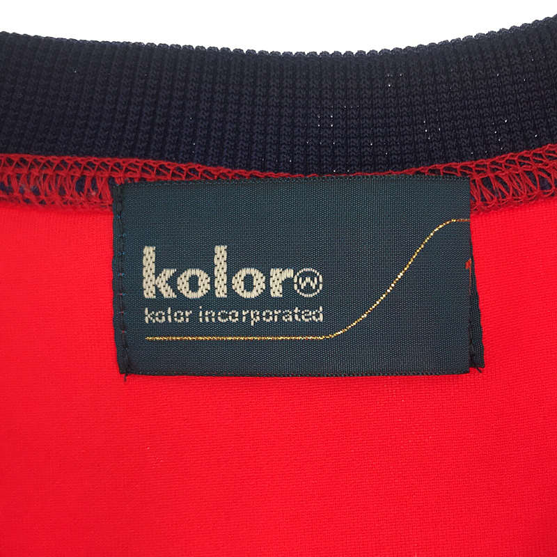 kolor / カラー | 2020SS | DETAIL 異素材 ペプラムヘム メッシュ