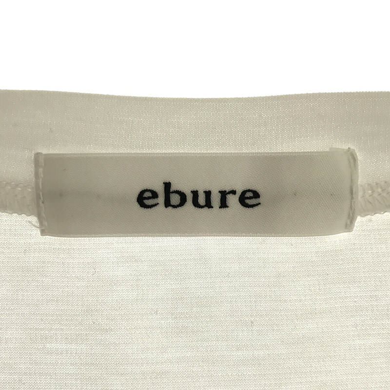 ebure / エブール | 超長綿 スーピマ コットン クルーネック Tシャツ