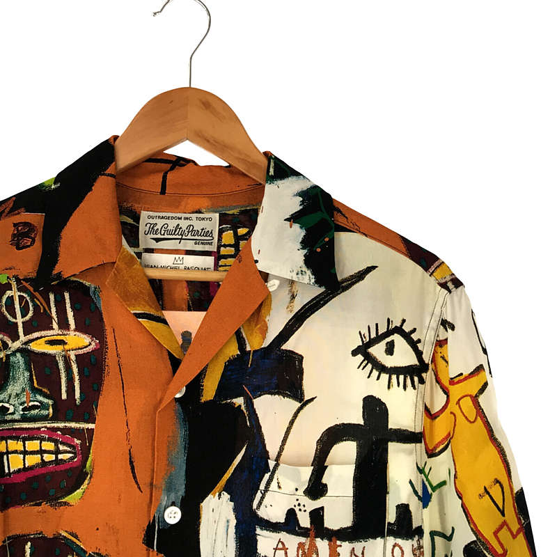 WACKO MARIA / ワコマリア | 2021SS × Jean-Michel Basquiat / ジャン＝ミシェル・バスキア  HAWAIIAN SHIRT (TYPE4) バスキア オープンカラー アロハ シャツ | S |