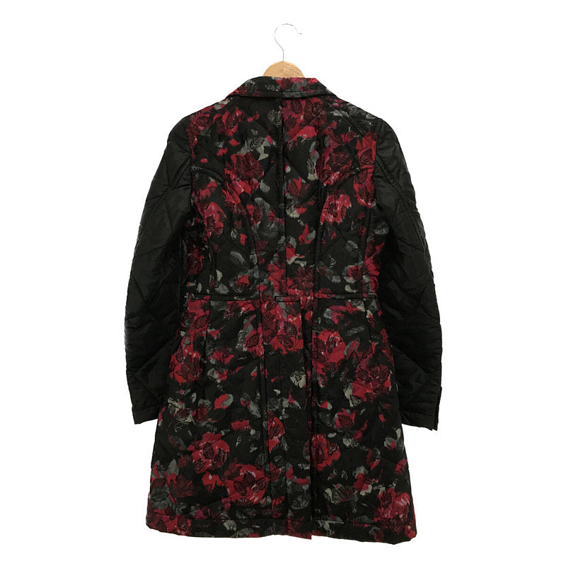 袖丈60cmコムデギャルソン　花柄キルティングジャケット