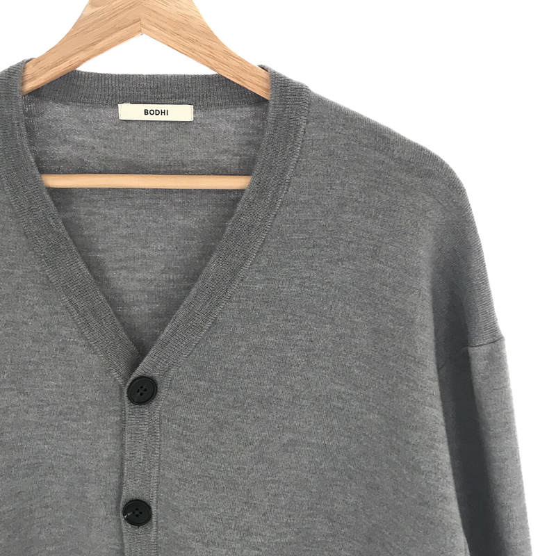 BODHI / ボーディ | MIDDLE WEIGHT CASHMERE CARDIGAN ミドルウェイト