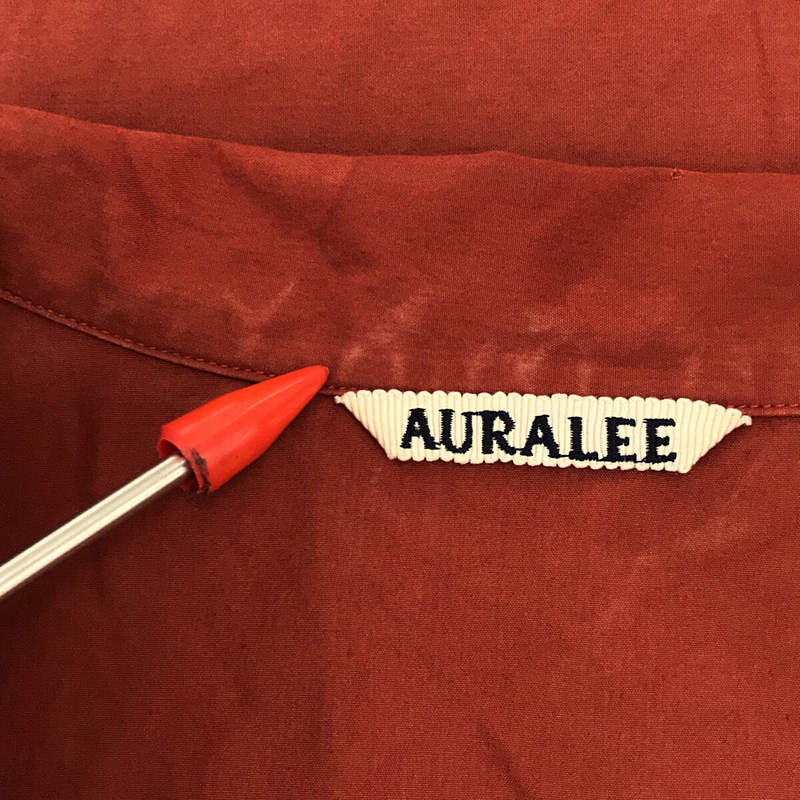 AURALEE / オーラリー | SELVEDGE WEATHER CLOTH HALF SLEEVED SHIRTS