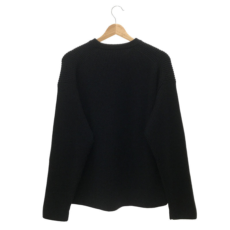 AURALEE / オーラリー | SUPER FINE WOOL RIB KNIT BIG P/O ニット | 4