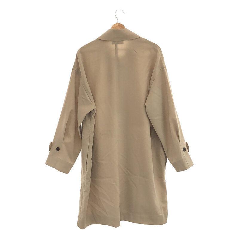 [Good Condition] marka / Marka | 2022SS | Wool Balmacaan Coat | 1 | Beige | Men's