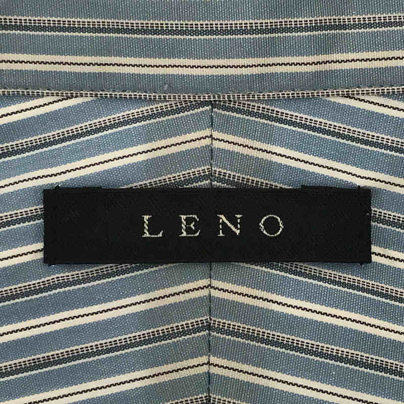 LENO / リノ | 2023SS | STANDARD SHIRT STRIPE スタンダード シャツ