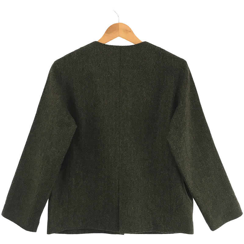 atelier naruse / アトリエナルセ | MOON ENGLAND tweed cocoon jacket