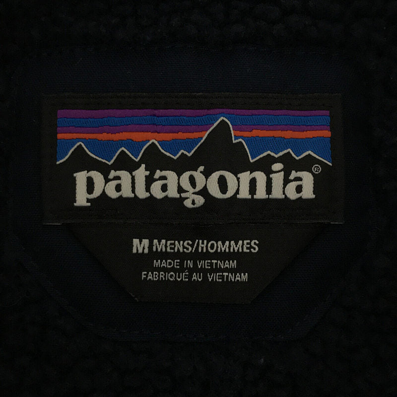 Patagonia / パタゴニア | Maple Grove Canvas Jacket コットン ポリエステル 裏ボア パイル フリース メープル グローブ キャンバス ジャケット | M | ネイビー | メンズ