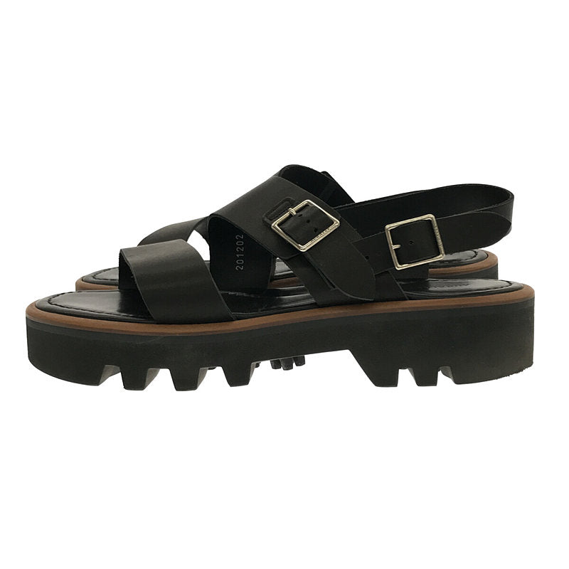 AURALEE / オーラリー | Leather Belt Sandals Made By foot the ...