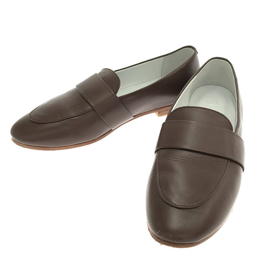 [Good Condition] SUI | Leather Loafers | Size 4 | Brown | Women's