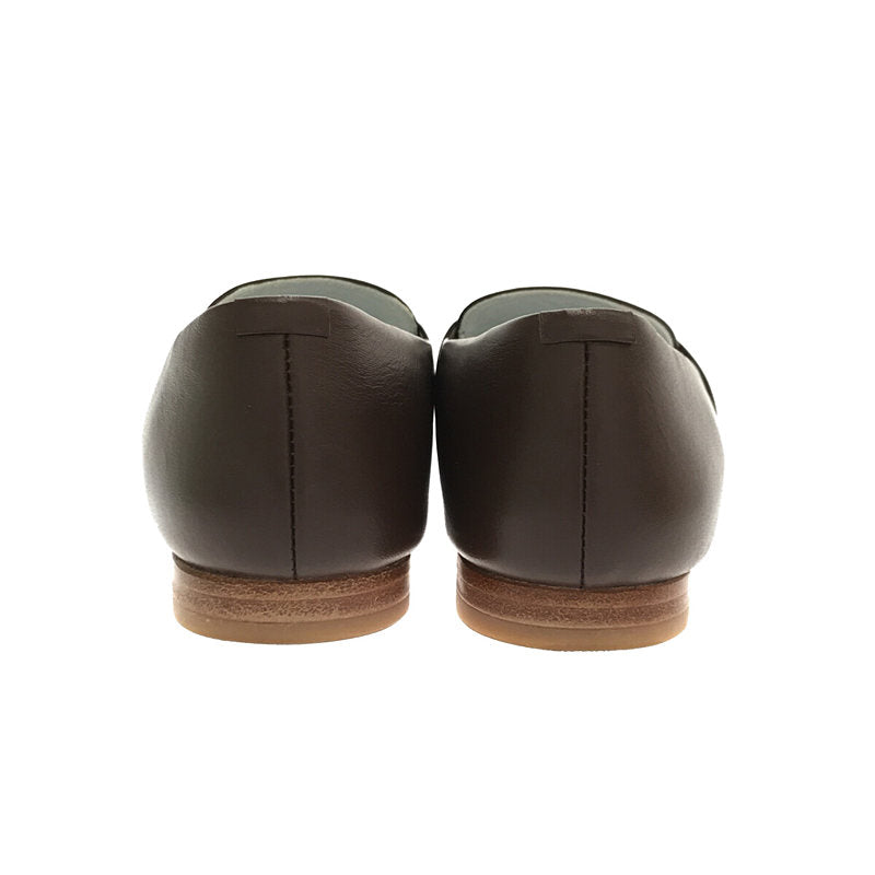 【미품】 SUI / 수이 | 가죽 로퍼 | 4 | 브라운 | 여성