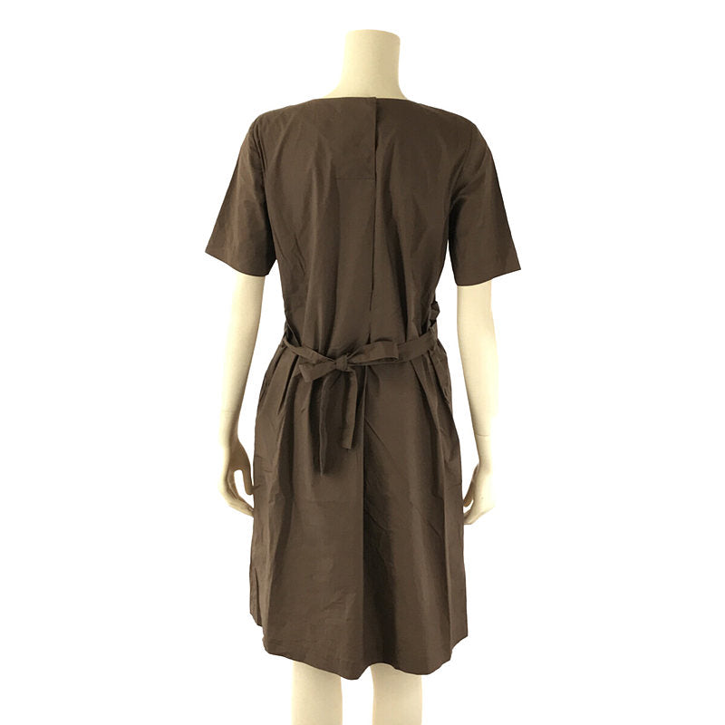 KNOTT / 매듭 | 노 컬러 셔츠 원피스 벨트 포함 | 1 | 브라운 | 여성