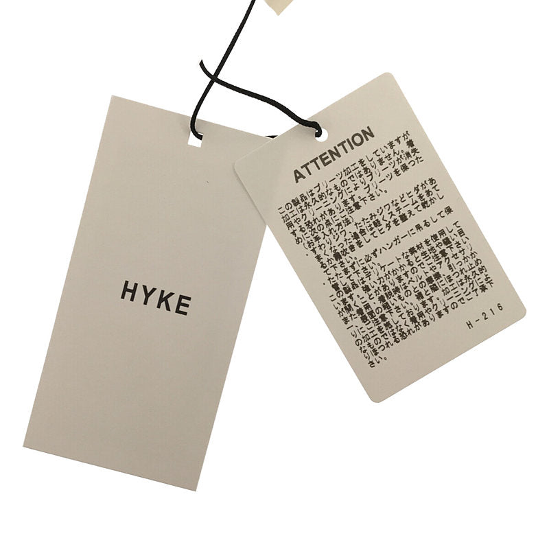 2019ss HYKE オーガンジー ハイク プリーツスカート | nate-hospital.com