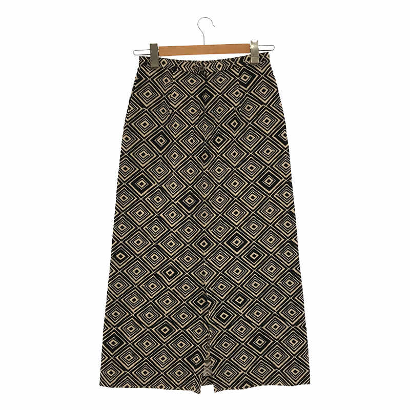 6(ROKU) / ロク | PRINT LONG SKIRT プリント ロングスカート | 38 | – KLD