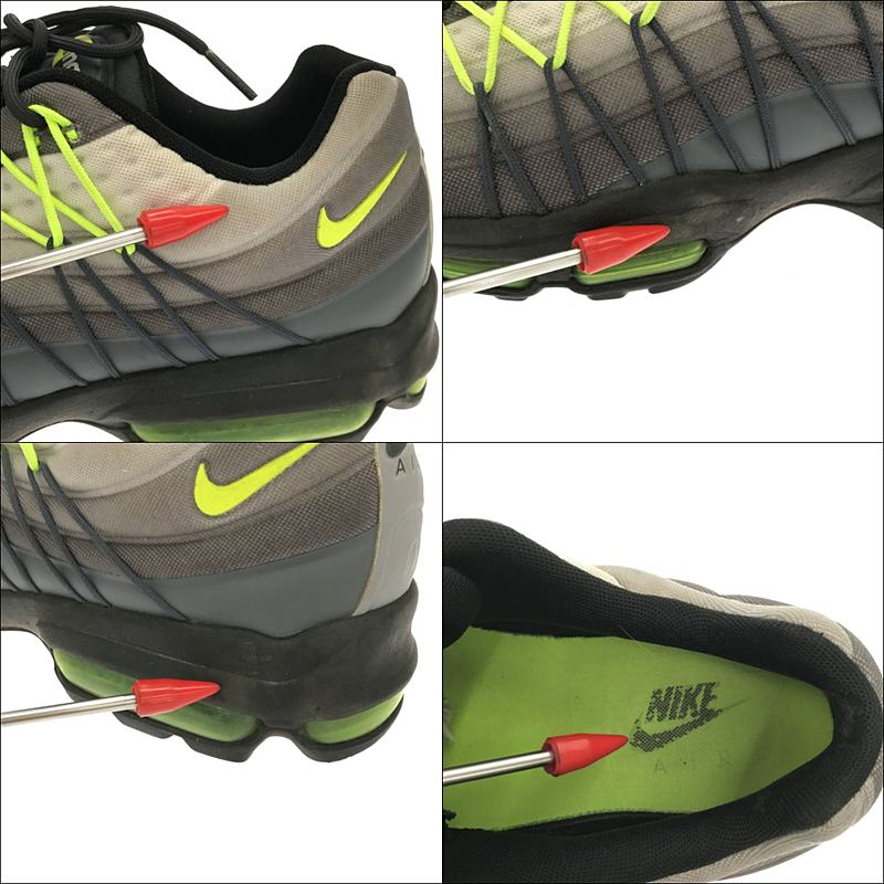 NIKE / 나이키 | AIR MAX 95 ULTRA SE 845033-007 에어 맥스 울트라 시즈널 에디션 스니커즈 | 27.5 | DARK GREY/VOLT-ANTHRCT-CL GRY | 남성