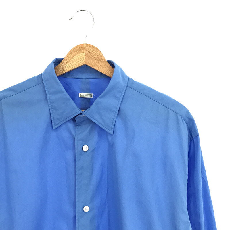 A.PRESSE / アプレッセ | 2021AW Regular Collar Shirt コットン