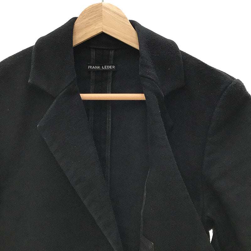 FRANK LEDER / Frank Leader | DEUTSCHELEDER JACKET German Leather 2B Jacket | XS | Black | Men's