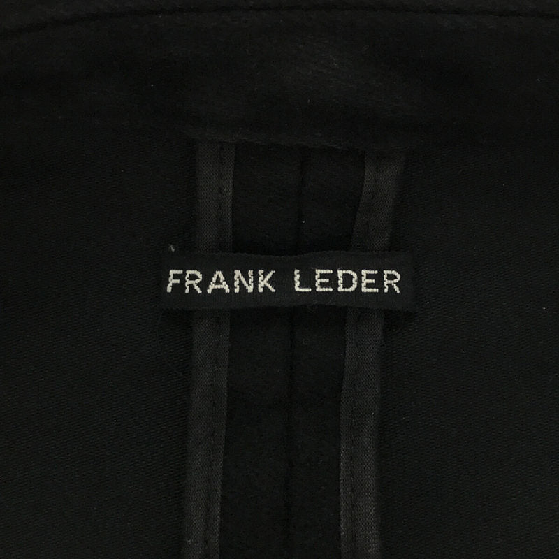 FRANK LEDER / Frank Leader | DEUTSCHELEDER JACKET German Leather 2B Jacket | XS | Black | Men's