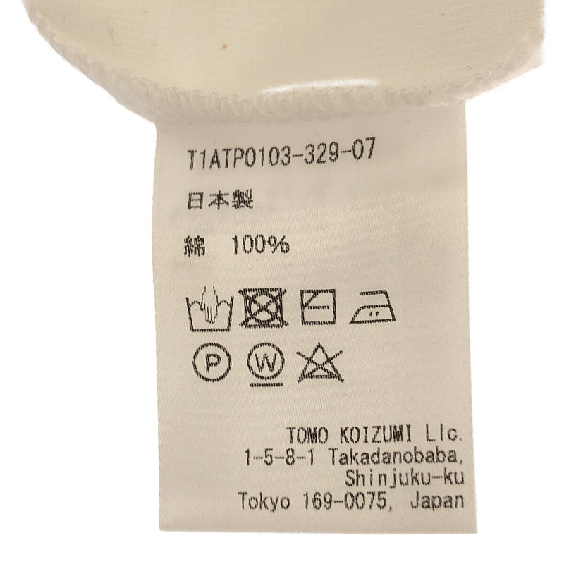 TOMO KOIZUMI / トモコイズミ | 2022 | フリル Tシャツ |