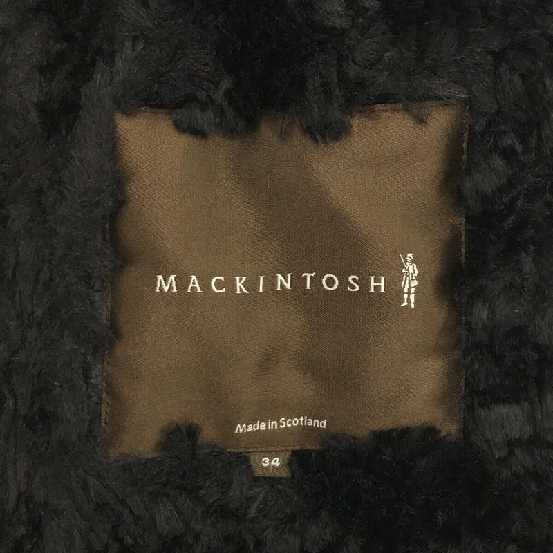 MACKINTOSH / マッキントッシュ | フード付き ライニングファー ウール