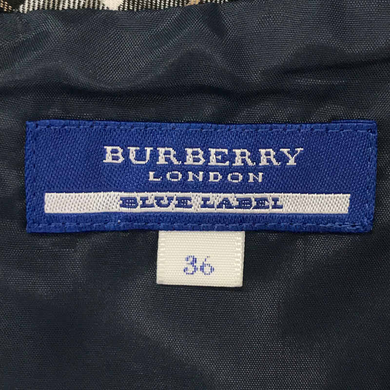 BURBERRY BLUE LABEL / バーバリーブルーレーベル | ノバチェック 切替