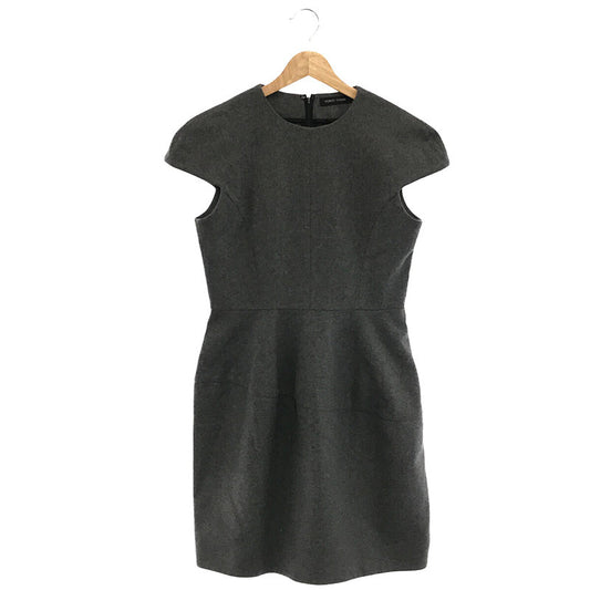 YOKO CHAN / Yoko Chan | Cap Sleeve Balloon Dress | 38 | Gray | Women's