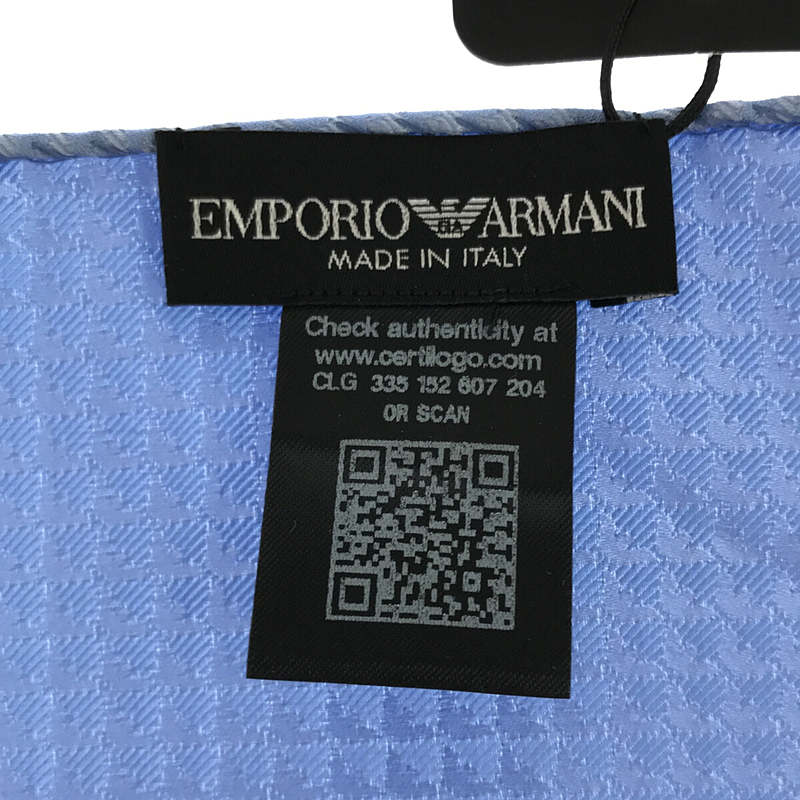 EMPORIO ARMANI / エンポリオアルマーニ | イタリア製 シルク 100 
