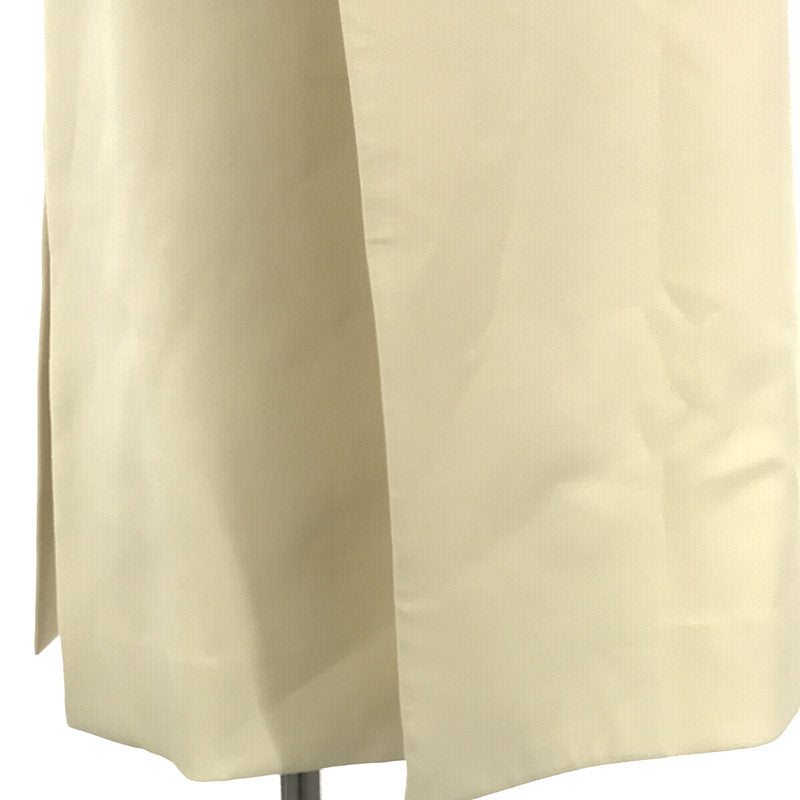 [狀況良好] ENFOLD |雙交叉開衩大衣 |尺寸 36 |灰白色 |女性的