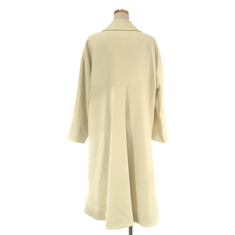 [狀況良好] ENFOLD |雙交叉開衩大衣 |尺寸 36 |灰白色 |女性的