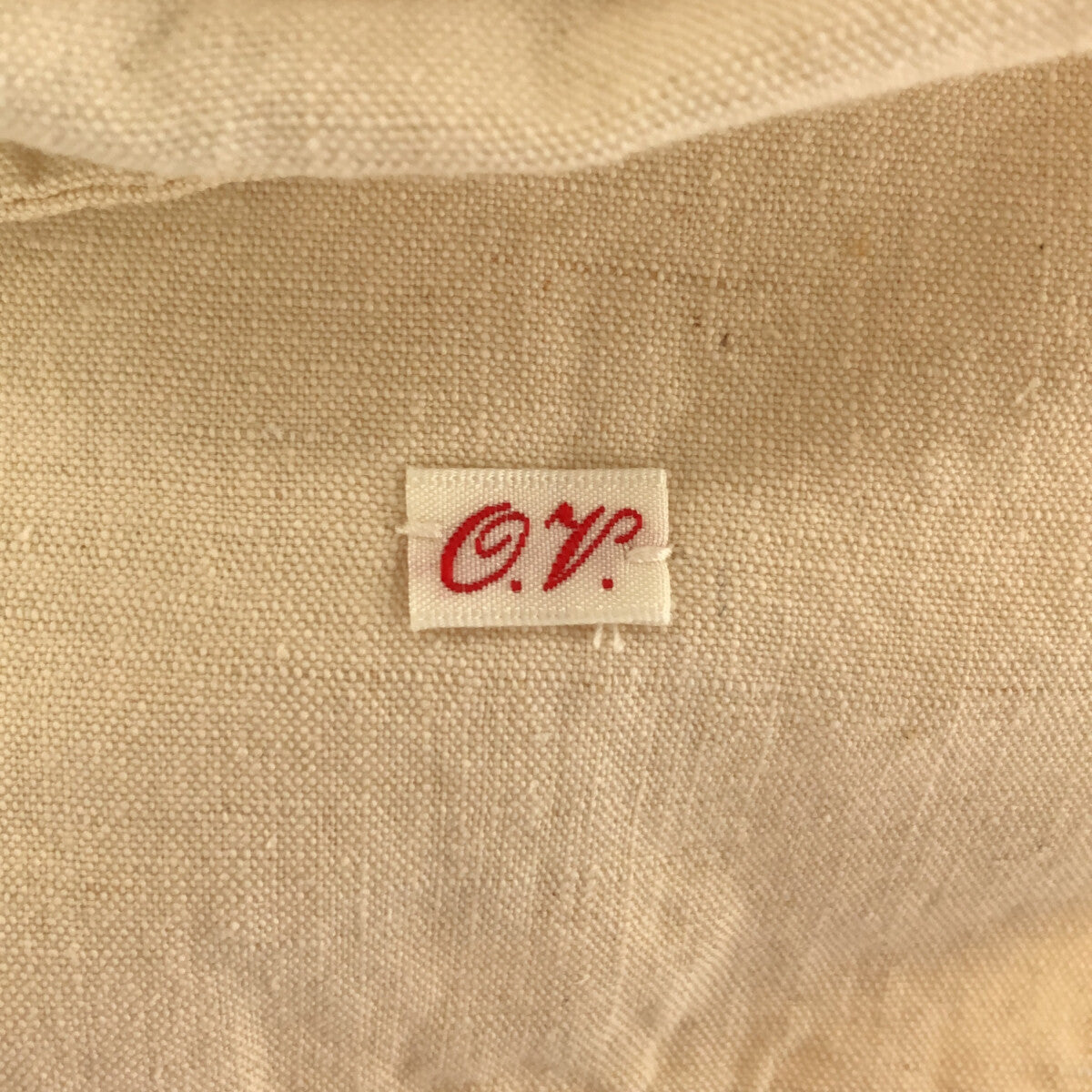 OUTIL / ウティ | 2023SS | MANTEAU BIDOS “H.M” Vintage Bed Linen