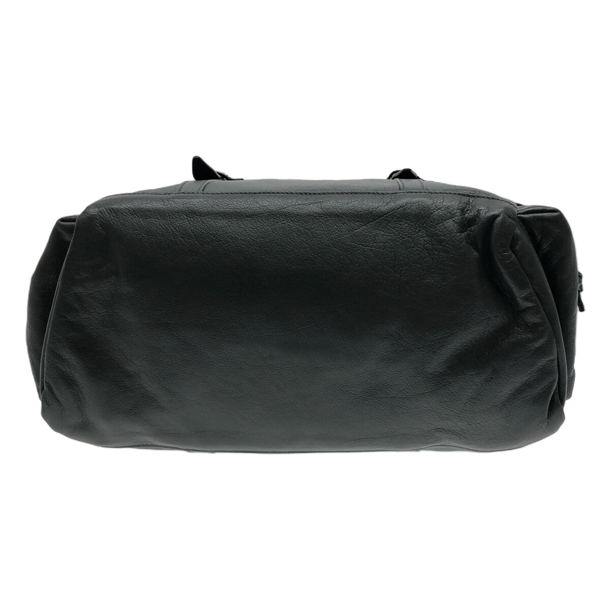 【新品】  GUCCI / グッチ | 725664 / ドローストリング レザー トートバッグ / 裏地GG 総ロゴ | グレー | レディース
