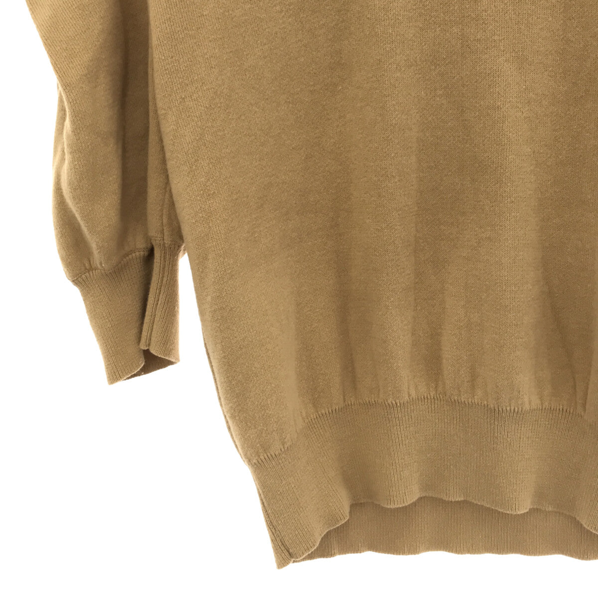 CLANE クラネ SQUARE TUCK SLEEVE KNIT TOPS