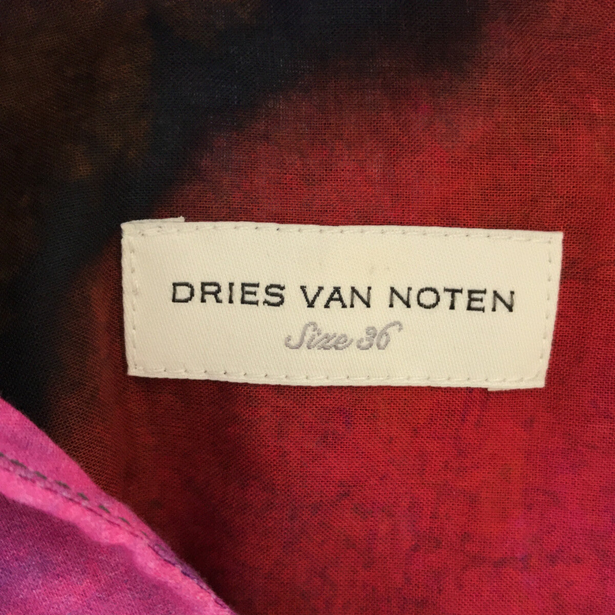 DRIES VAN NOTEN / ドリスヴァンノッテン | 2022SS | Dras Water Color