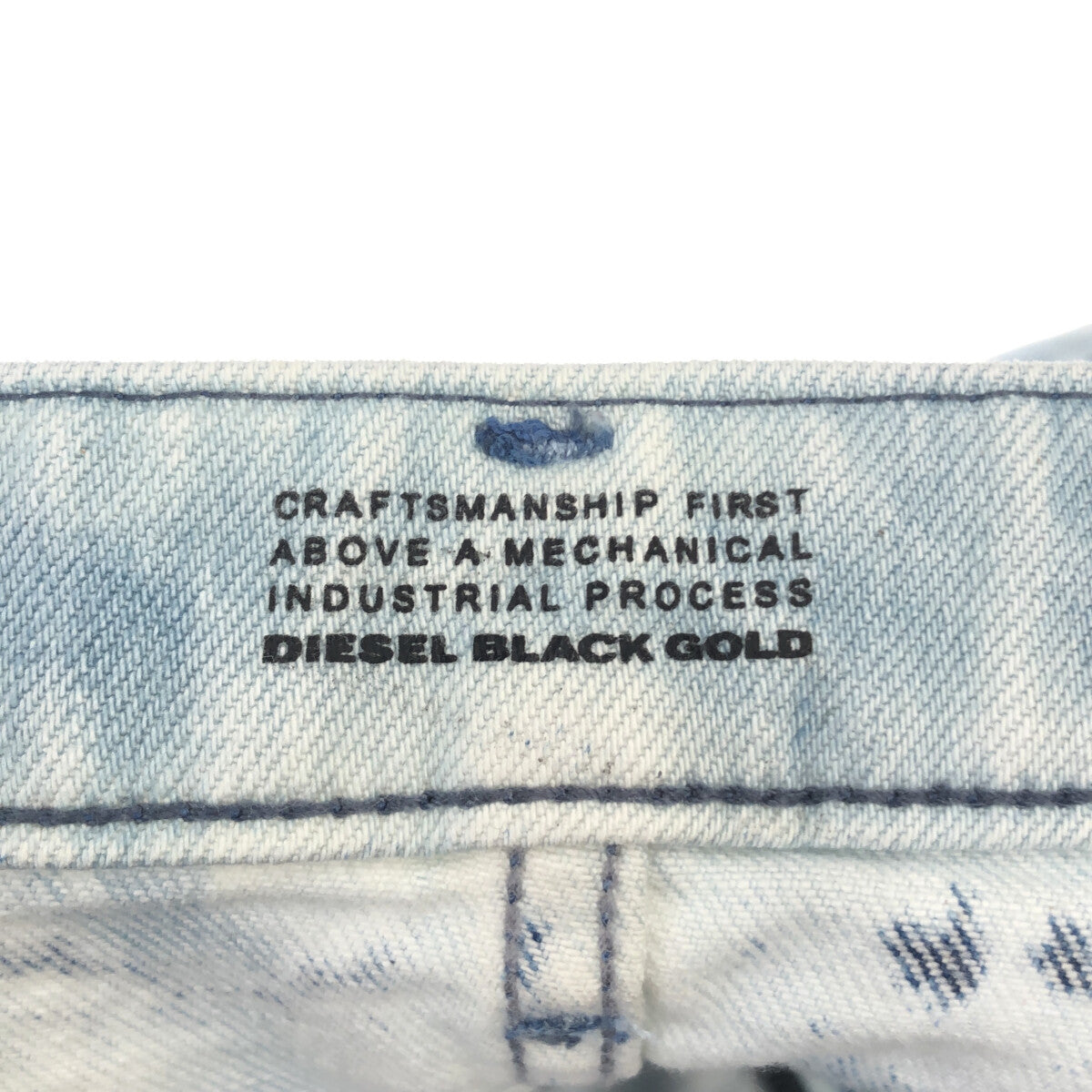 DIESEL BLACK GOLD / ディーゼルブラックゴールド | ブリーチ加工 デニムパンツ | 26 | レディース