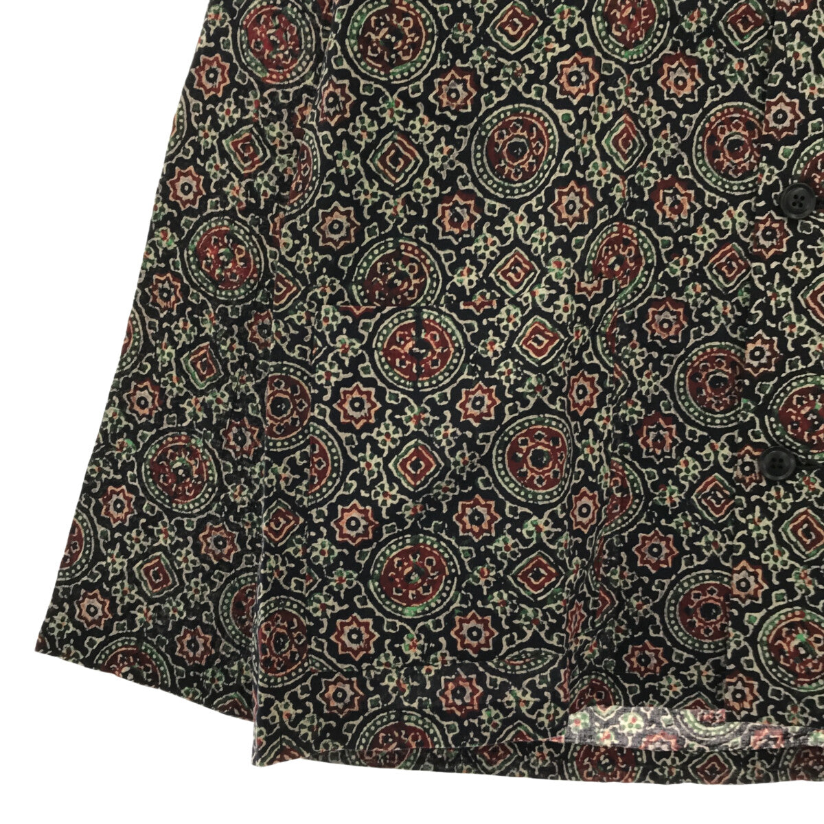 Needles / ニードルス | 2023SS | L/S Cabana Shirt - India Cotton Lawn / Batik Printed パピヨン カバナシャツ | S |