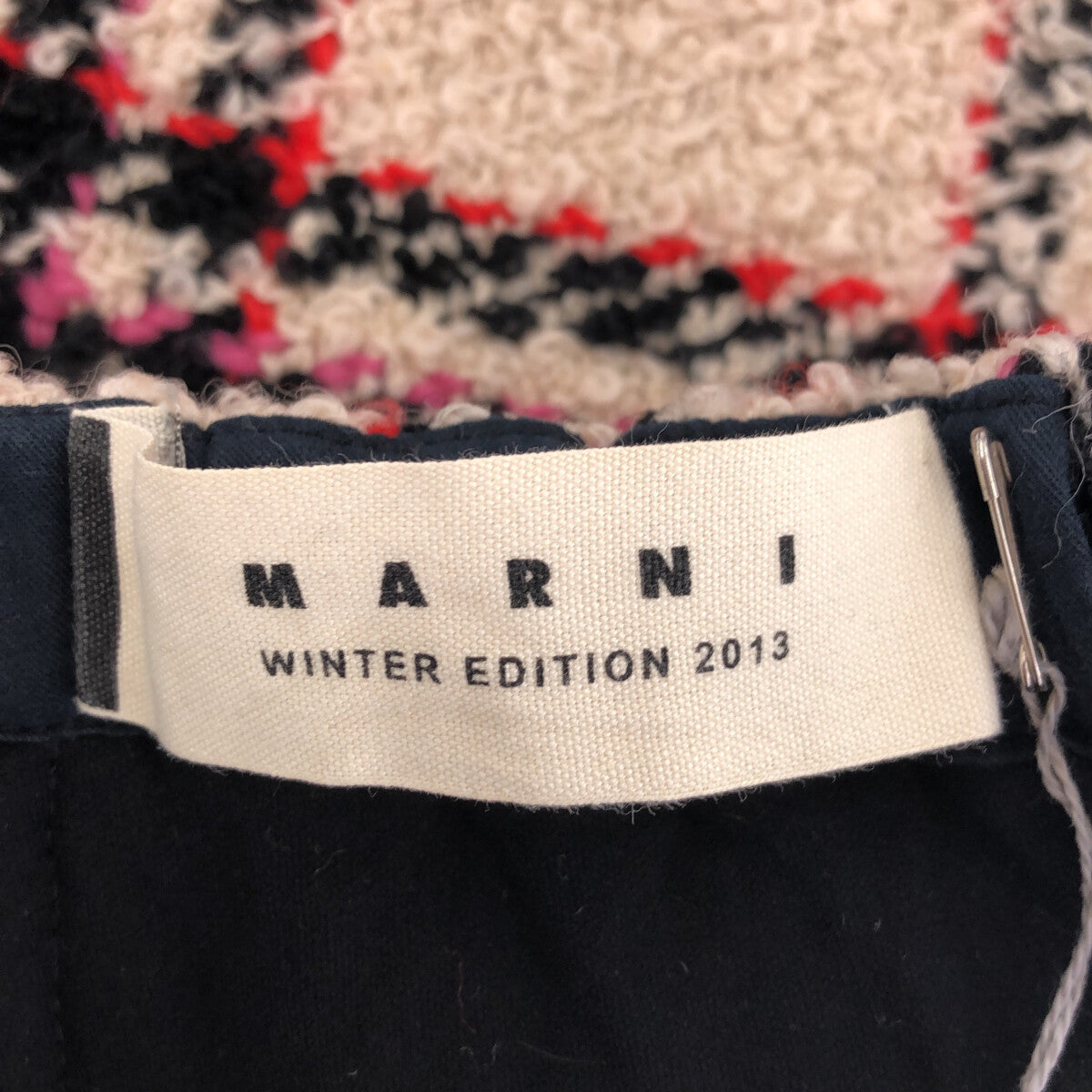 MARNI / マルニ | チェック ツイードスカート | 40 | – KLD