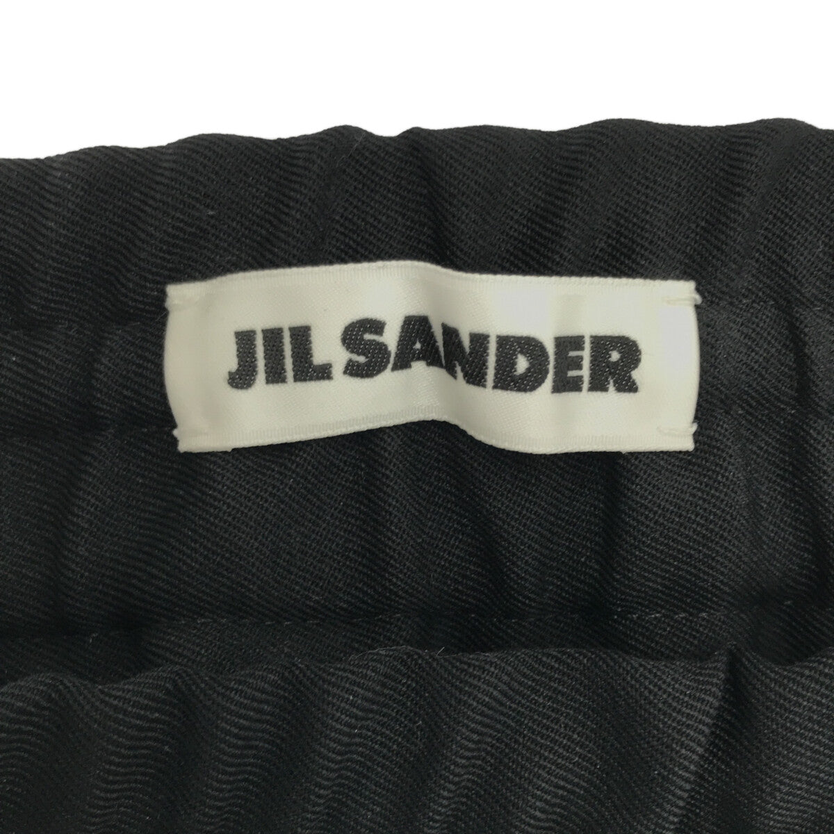 スナップボタン開閉JIL SANDER ジルサンダー パンツ（その他） 32(XXS位) 黒