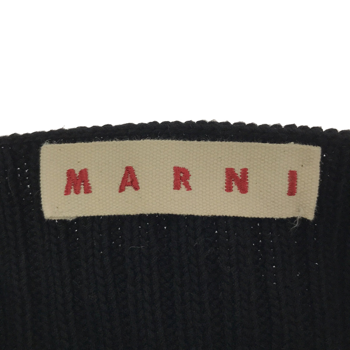 MARNI / マルニ | ノースリーブ リブニットベスト | 38 | レディース