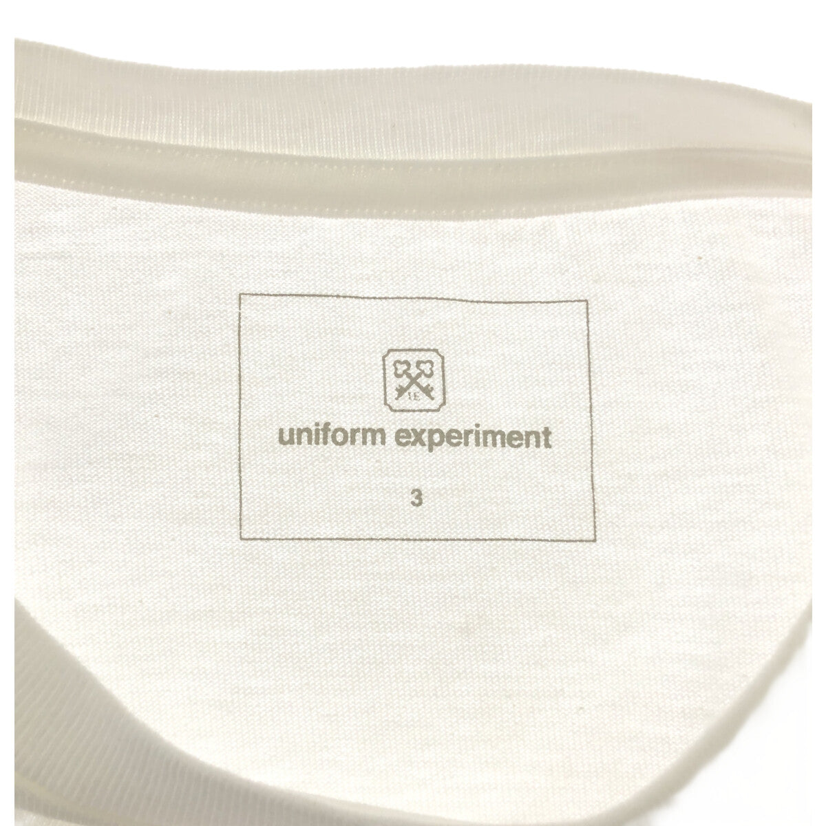 uniform experiment / ユニフォームエクスペリメント | 2022 | DONDI WHITE S/S TEE　Tシャツ | 3 |