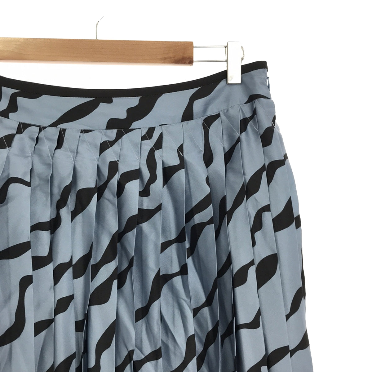 VICTORIA BECKHAM / ヴィクトリアベッカム | wave pleated midi skirt 