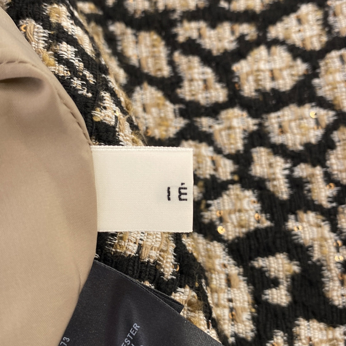【美品】  IENA / イエナ | 2022AW | GIOLICA デザインタイトスカート | 36 | ブラウン/ブラック | レディース