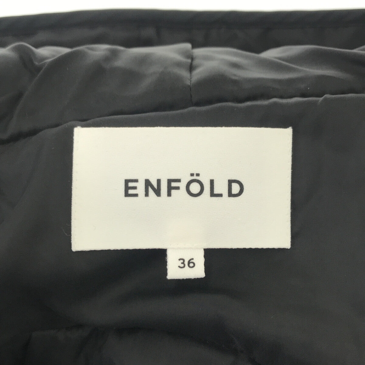 ENFOLD / エンフォルド | 2022AW | QUILTING BIG BLOUSON | 36 | – KLD