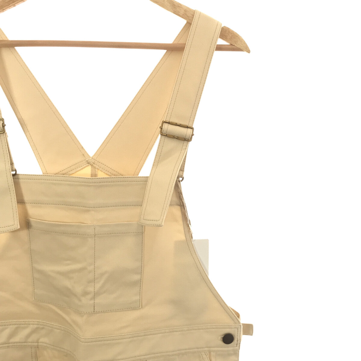 【新品】  CREDONA / クレドナ | ルーズ サロペット オーバーオール | F | エクリュ | レディース