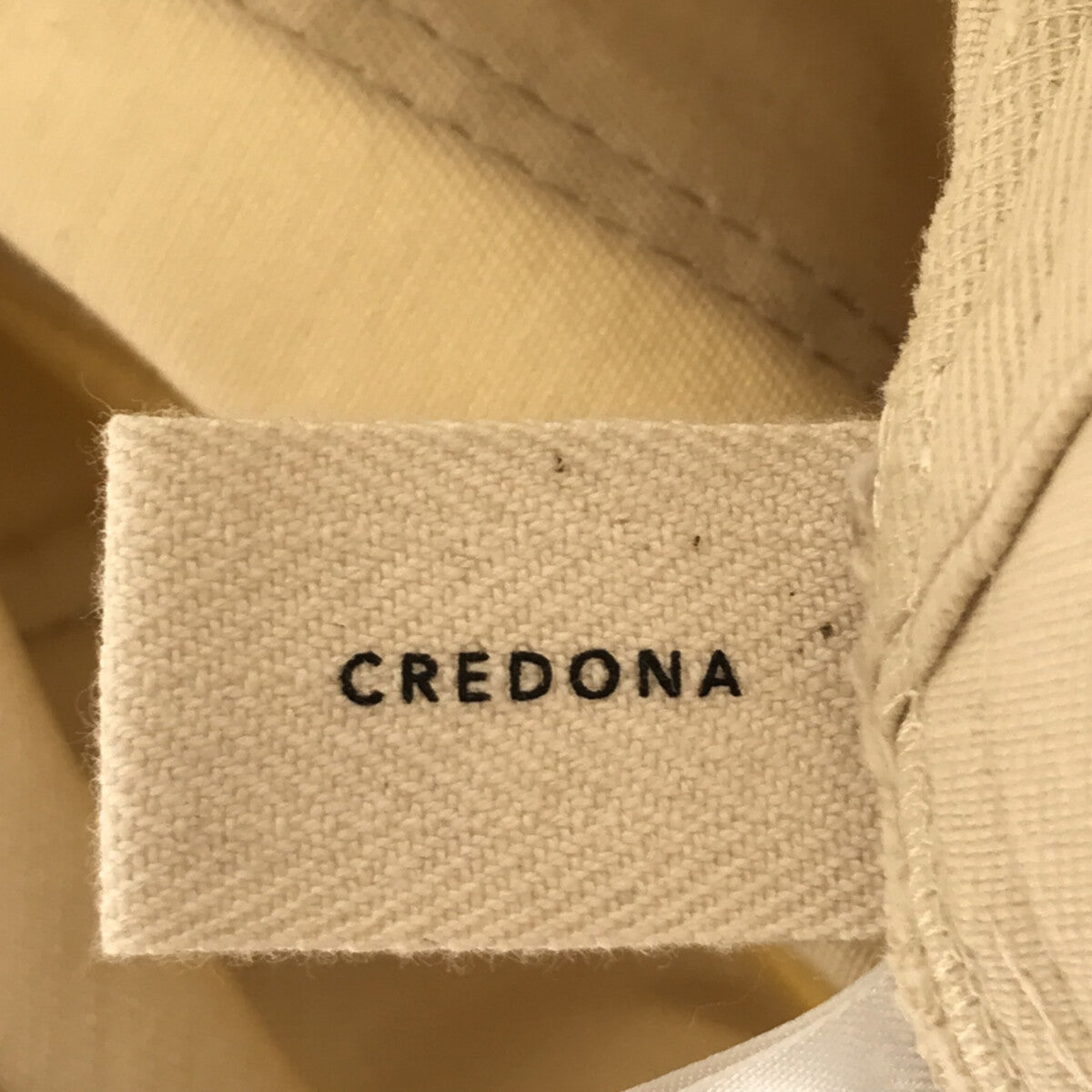 【新品】  CREDONA / クレドナ | ルーズ サロペット オーバーオール | F | エクリュ | レディース